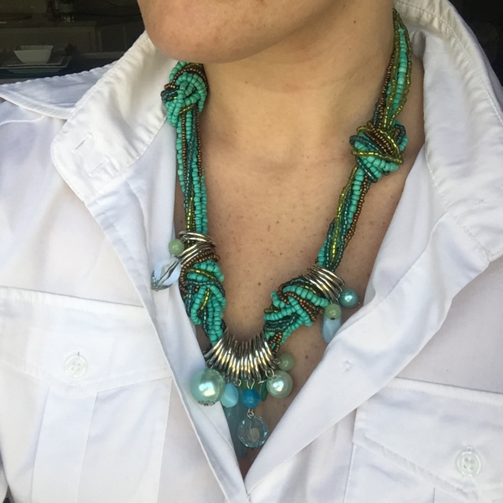 Chico’s beaded necklace